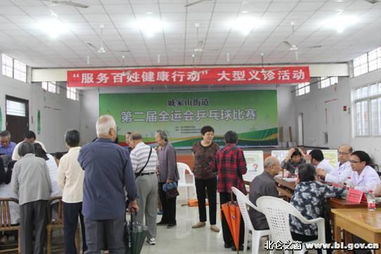 戚家山街道成功举办“服务百姓健康行动”大型义诊活动周